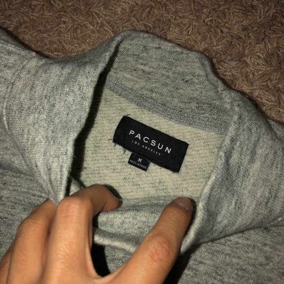 Pacsun Mock Neck Sweatshirt size medium - Picture 2 of 2